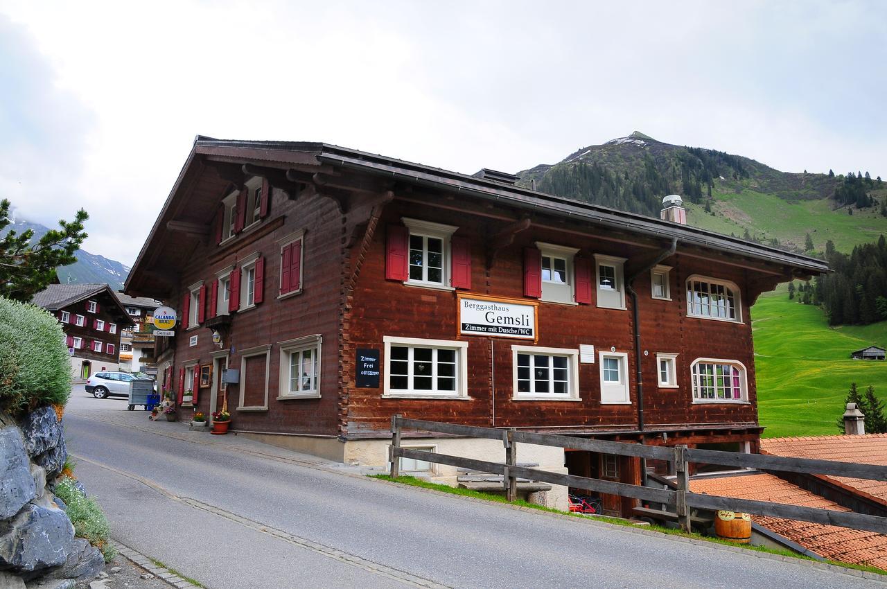 Berggasthaus Gemsli Sankt Antönien Exterior foto